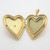 10k Yellow Gold Princess Pride Creations Mother & Child MOP Diamond Heart Locket