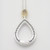 10k 2-Tone Gold Approx 1/3ctTW Diamond Pave Drop Earrings & Pendant Necklace Set