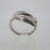 Sterling Silver Avon Adjustable Ring with Flower Design 