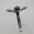  Sterling Silver Ring with Four Pedal Flower Size 6