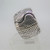  Sterling Silver Ring with wavy Lines and Dotted Design Size 7