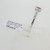 14k White Gold Bezel Set Ruby & Diamond Ring with Original Tag Size 6 1/4