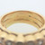 14k Y Gold 1.25ctTW Diamond Engagement Wedding Rings 3 Bands Soldered Sz 4 1/2