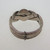 Sterling Silver Puzzle Ring with  Braided Design Size 6