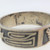 Sterling Silver Ring with Native Designs Marked 925 Size 10