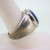 Sterling Silver Round Lapis Ring Size 10