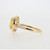 14K Yellow Gold 2.73ct Oval Yellow Sapphire Diamond Halo Fashion Ring Size 6.5