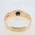 Gold Ring with Cabochon Bloodstone Size 9