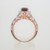 14k 2-Tone Gold 1.55ct Ruby & .51ct Diamond Fashion Ring Size 7