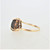 10K Yellow Gold Triangular Labradorite Fashion Ring Size 6