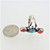 Sterling Silver Native Turquoise and Coral Size 6 1/2 Ring