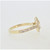 14K Yellow Gold .80ct Round Diamond Vintage Inspired Engagement Ring Size 6.25