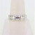 14K White Gold APP .80cttw Diamond Channel Set Fashion Band Ring Size 9.5