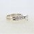 14K White Gold 1.01ct Round Diamond Engagement Soldered Wedding Set Sz 6