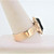 10K Yellow Gold Onyx Cameo Mens Ring Size 11.5