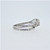 Vintage Platinum APP 1/2ct Euro Cut Diamond Engagement Ring Engraved Soldered Wedding Band Set