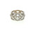 18K White Gold with 3.00 TDW Diamond Woven Band Size 7