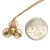 10K Black Hills Gold Landstrom 3 Leaves Pendant with 18" GF Chain Necklace