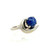 14K White Gold Star Sapphire Ring Size 4.5