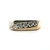 14K Two Tone Gold APP .50cttw Diamond Men's Wedding Band Size 9