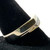 14K Two Tone Gold APP .50cttw Diamond Men's Wedding Band Size 9