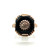 10K Yellow Gold Vintage Floral Black Onyx Ring Size 5.5