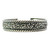 Relios Sterling Silver Engraved Cuff Bracelet