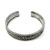 Relios Sterling Silver Engraved Cuff Bracelet