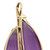 14K Yellow Gold Amethyst and Diamond Sailboat Pendant 14K Yellow Gold Amethyst and Diamond Sailboat Pendant