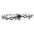 LeVian 14K White Gold Tanzanite & Diamond AP 2cttw 7.5" Bracelet
