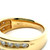 18K Y Gold Diamond AP 1CTTW Double Channel Set Band Ring Size 6