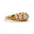 18K Yellow Gold Opal With Filigree Accents Ring Size 6