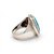 Carolyn Pollack Relios Sterling Silver Turquoise and Jasper Ring Size 6 Carolyn Pollack Relios Sterling Silver Turquoise and Jasper Ring Size 6