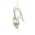 Sterling Silver Michael Dawkins Teardrop Dangle Earrings
