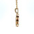 14K Y Gold Ruby .74TW & Diamond .40 TW Halo Clover Necklace 16"
