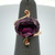 10K Yellow Gold Synthetic Alexandrite Swirl  Design Ring Size 4.5 10K Yellow Gold Synthetic Alexandrite Swirl  Design Ring Size 4.5