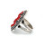 Sterling Silver Coral Wide Carolyn Pollack Relios Ring Size 6 Sterling Silver Coral Wide Carolyn Pollack Relios Ring Size 6