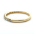 10k Yellow Gold Diamond April Birthstone Stackable Band Ring Size 7