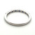 10k White Gold Sapphire & Diamond September Birthstone Stackable Band Ring Size 7