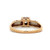 Vintage 14k Approx .12ct Round Brilliant Cut Diamond Ring Size 6 1/4