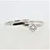 Orange Blossom 18K White Gold APP .40ct Round Diamond Engagement Wedding Set Size 5