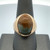 10K Y Gold Brushed Finish Jasper Bezel Set Mens Ring Size 9