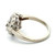 Vintage circa 1930s White Gold Round .25ct TW Diamond Ring Size 5.5
