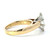 EGL Certified 14K Yellow Gold Solitaire Marquise 1.0ct TW Diamond Ring Size 4.75