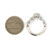 14K White Gold 1.5 ct. TW Diamond Engagement Ring Size 6.5