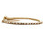 14K Yellow Gold Approximately 2ct. tw Diamonds Tennis Bracelet 7" 14K Yellow Gold Approximately 2ct. tw Diamonds Tennis Bracelet 7"