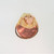 10K Black Hills Gold Pink and Gold Leaves Ring Size 5.75