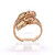 10K Black Hills Gold Coleman Co Four Leaves Ring Size 7