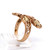 10K Black Hills Gold Coleman Co Four Leaves Ring Size 7
