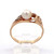 10K Black Hills Gold Leaves and Pearl Ring Size 9.5 10K Black Hills Gold Leaves and Pearl Ring Size 9.5